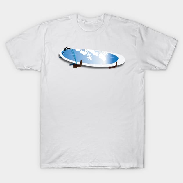 Surfboard T-Shirt by riomarcos